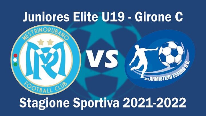 Calcio Armistizio Esedra don Bosco 25^ giornata Juniores Elite U19 Girone C Stagione Sportiva 2021-2022